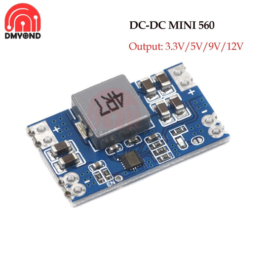 Módulo Convertidor Buck Mini560 DC-DC 5A Step-Down Salida 3.3V/5V/9V/12V