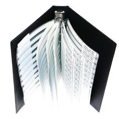 Libro Muestrario Capacitores SMD 0603 (0.5pF-2.2uF, 90 Valores x 50 Unidades) - Pack 4500 Piezas