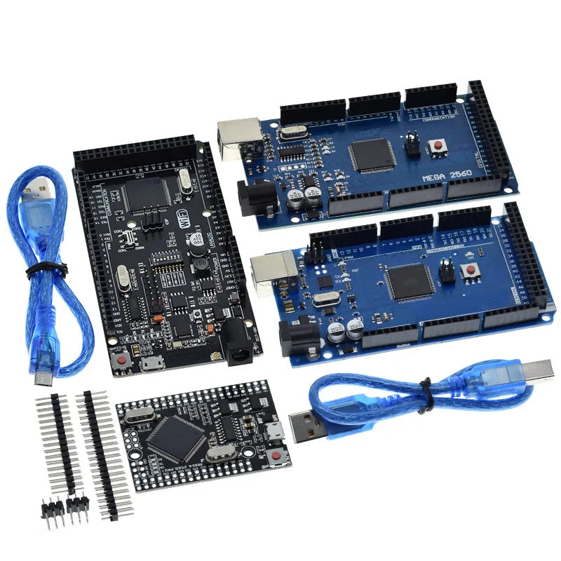 Placa Desarrollo TZT Mega2560 (ATMEGA16U2 / Pro Mini / WiFi R3 ATmega2560 CH340G) compatible Arduino Mega R3 / ESP8266