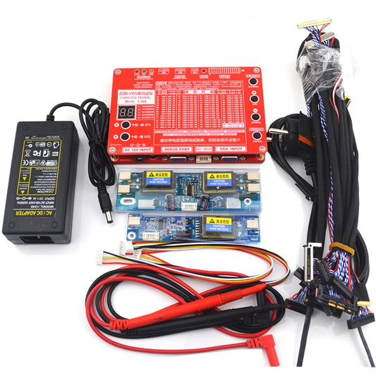 Tester Panel Universal (6ta Gen) T-80S para Pantallas LED/LCD (TV/Computadora/Laptop) - 80 Programas Integrados, Inversor