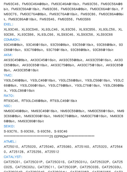 Programador USB SPI Alta Velocidad EZP2020 (Mejor que EZP2013/2010/2011) Soporta EEPROM 24/25/26/93, Flash 25 BIOS Chip