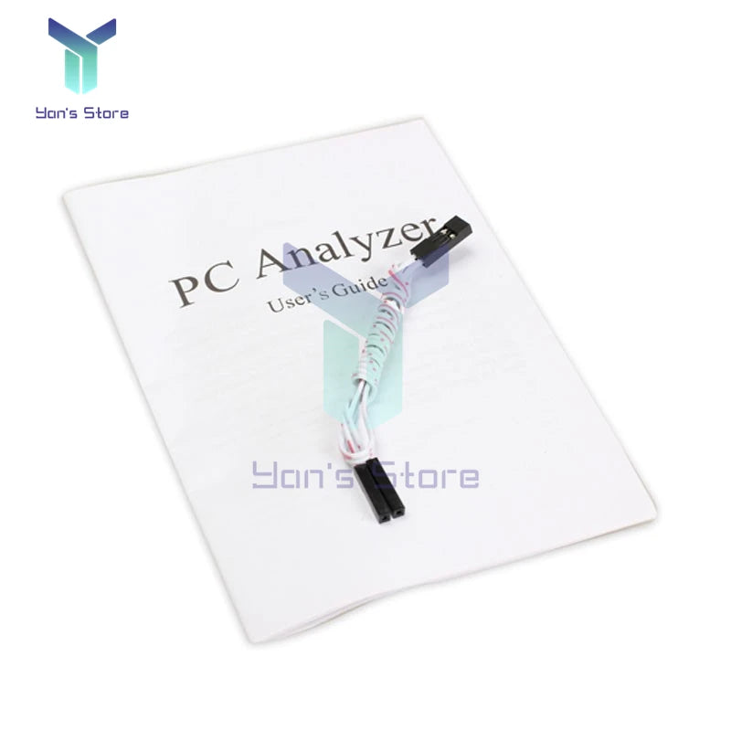 Analizador Diagnóstico PC (4 Dígitos LCD) - Tarjeta POST Tester Motherboard ISA/PCI con Indicador LED