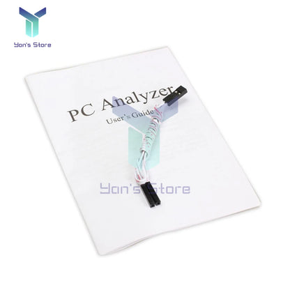 Analizador Diagnóstico PC (4 Dígitos LCD) - Tarjeta POST Tester Motherboard ISA/PCI con Indicador LED