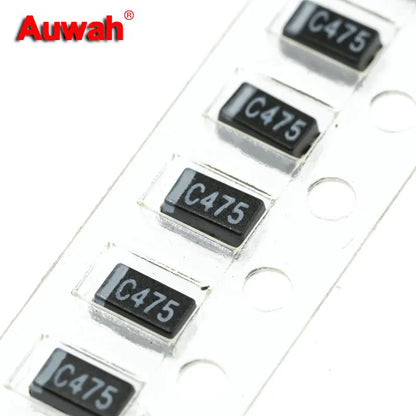 Capacitor Tántalo SMD 1206 Tipo A (0.33uF-220uF, 6.3V-25V) - Pack 10 Unidades (Valores Surtidos)