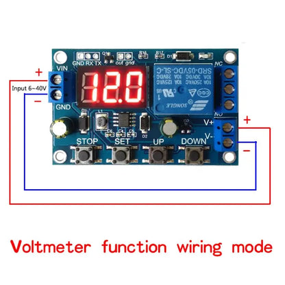 Switch Control Carga/Descarga Batería DC 6-40V Protección Sobre/Bajo Voltaje Corte Automático
