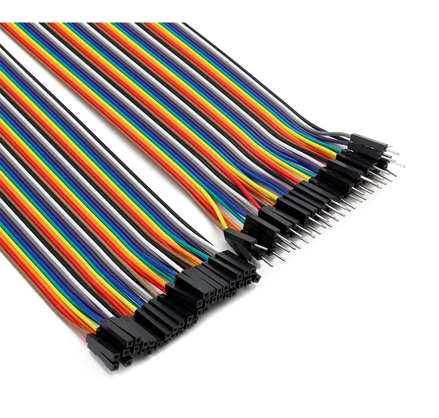 Cable Dupont 20cm (20-40 Unidades) Macho-Macho / Hembra-Hembra / Macho-Hembra para Protoboard DIY