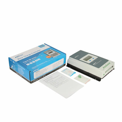 EPever MPPT 40A 30A 20A 10A Solar Charge Controller 12V 24V Auto Solar Panel Regulator Solar Battery Charger Tracer3210AN 4210AN