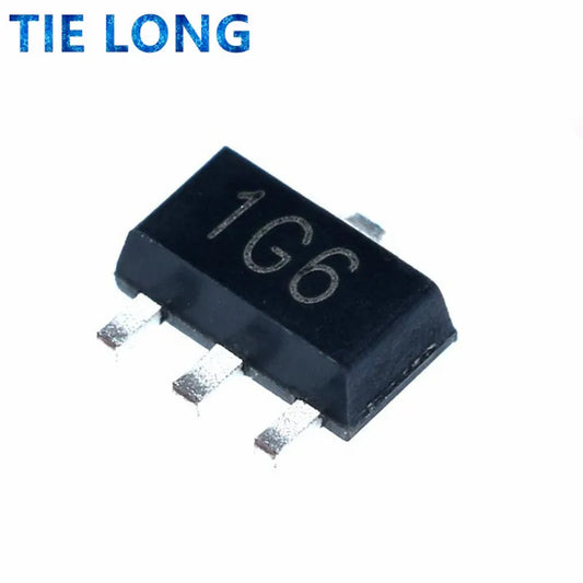 Lote 5 Pcs Transistor NPN CXT5551 (1G6) SMD SOT-89 160V 0.6A