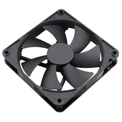 Ventilador Gdstime 140mm (5V/12V/24V, 2PIN/USB, Rodamiento Bola/Buje) para Gabinete PC/CPU Laptop (140x140x25mm)