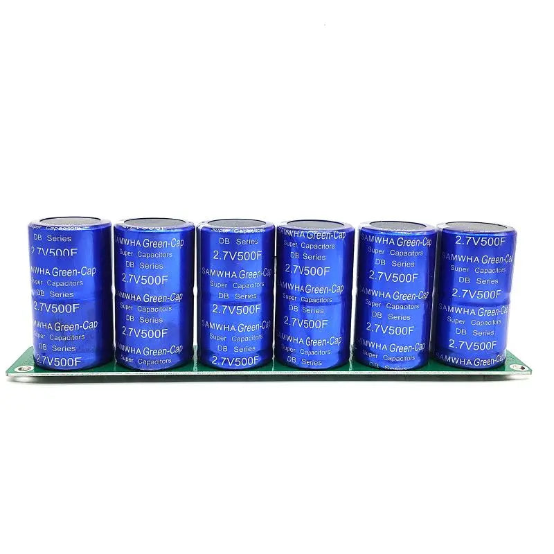 Módulo Supercapacitor Automotriz 16V 83F (6x 2.7V 500F) con Placa Protección