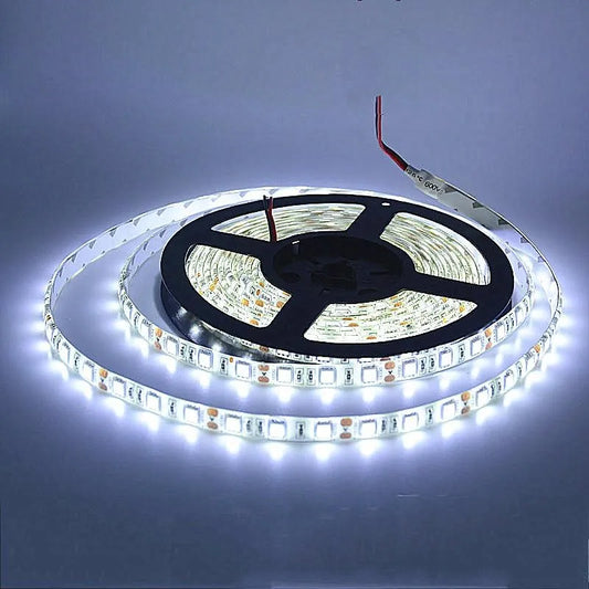 Tira LED 2835 SMD 12V (60 LEDs/m) Alta Luminosidad - Rollo 5 Metros