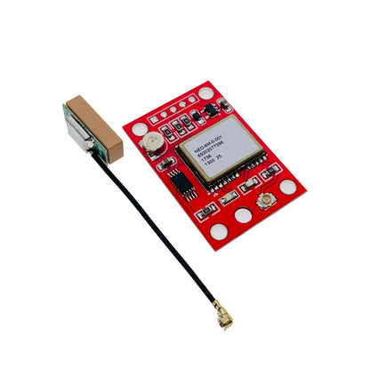 Módulo GPS GY-GPS6MV2 (NEO-6M) con EEPROM y Antena (3-5V, RS232/TTL) para Arduino/APM2.5 Control Vuelo