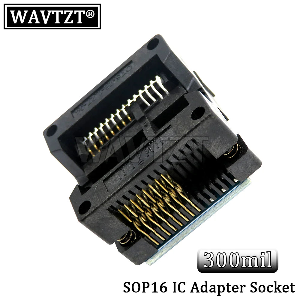 Kit Programador USB CH341A 24/25 Series EEPROM Flash BIOS + Clip Test SOIC8/SOP8 + Adaptador 1.8V + Adaptador SOIC8/SOP16