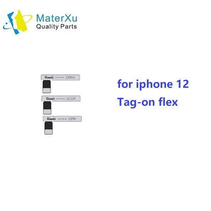 MasterXu Qianli Battery Flex for iphone 11 12 13 pro Max Mini Apple Power Repair Replacement icopy Tag On Write Data Cable Tools