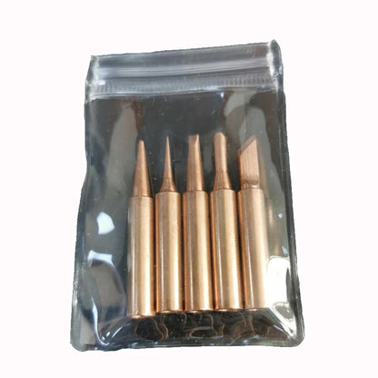 Puntas Soldador 900M-T para Estación Rework Hakko 933/376/907/913/951/898D/852D (Set 5 Unidades) (Nota: Verificación producto basado en handle)