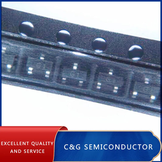 Lote 100 Pcs Transistor NPN MMBT5551 (G1) SMD SOT-23 180V 0.6A