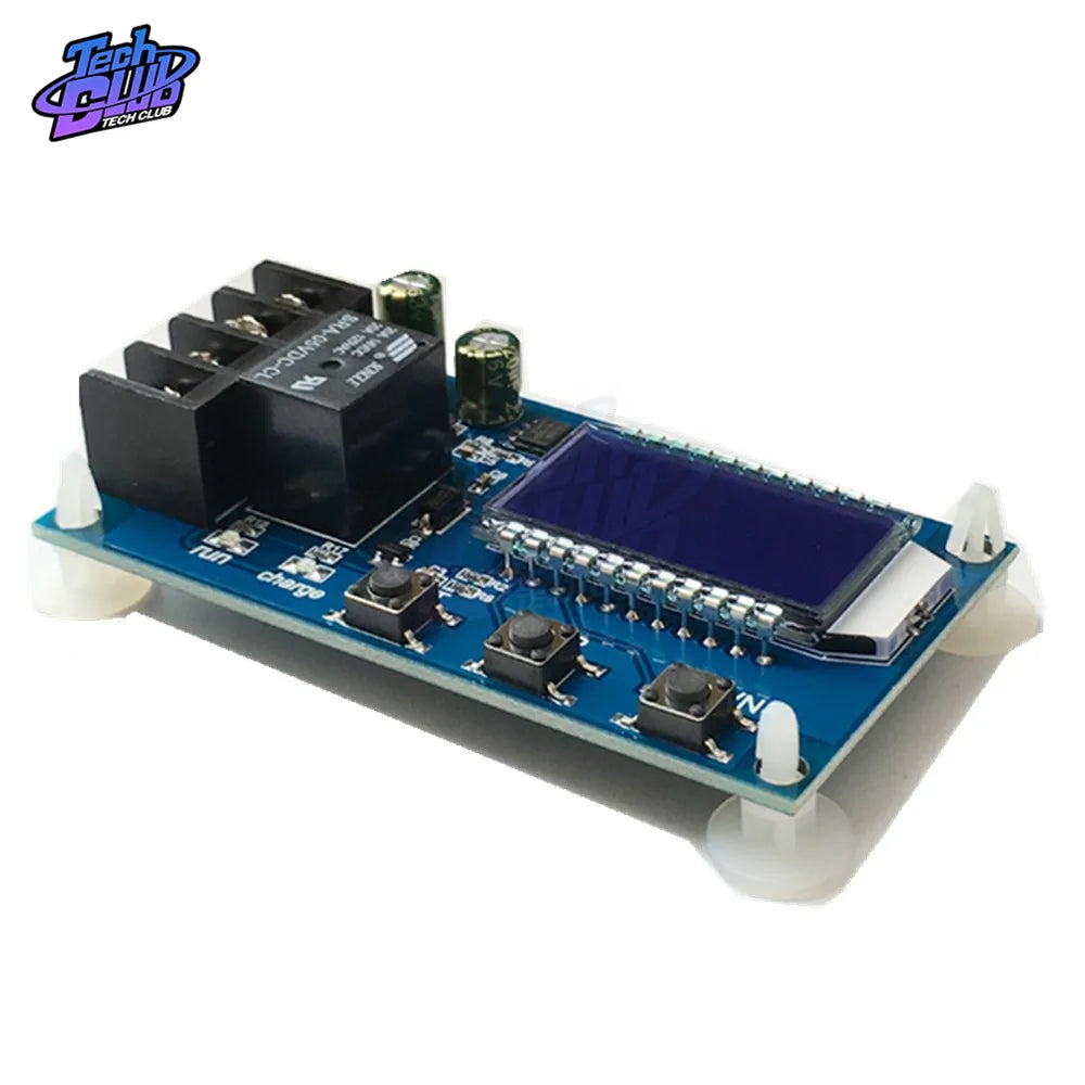 Módulo Control Carga Automática Batería Solar 12V/24V (Plomo-Ácido/Litio) con Display LCD y Protección