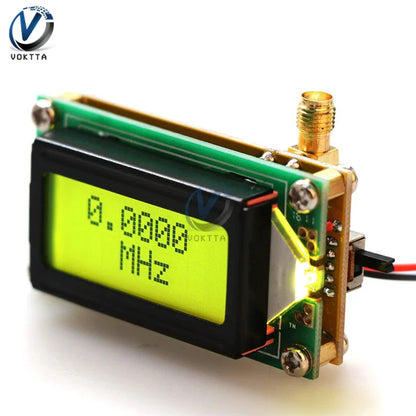 Contador Frecuencia Alta Precisión RF (1-500 MHz) - Módulo Tester Digital LCD para Radios