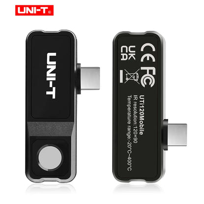 Termógrafo Infrarrojo Móvil UNI-T UTi120 USB para Android (10800 Píxeles) - Cámara Térmica Reparación Celulares