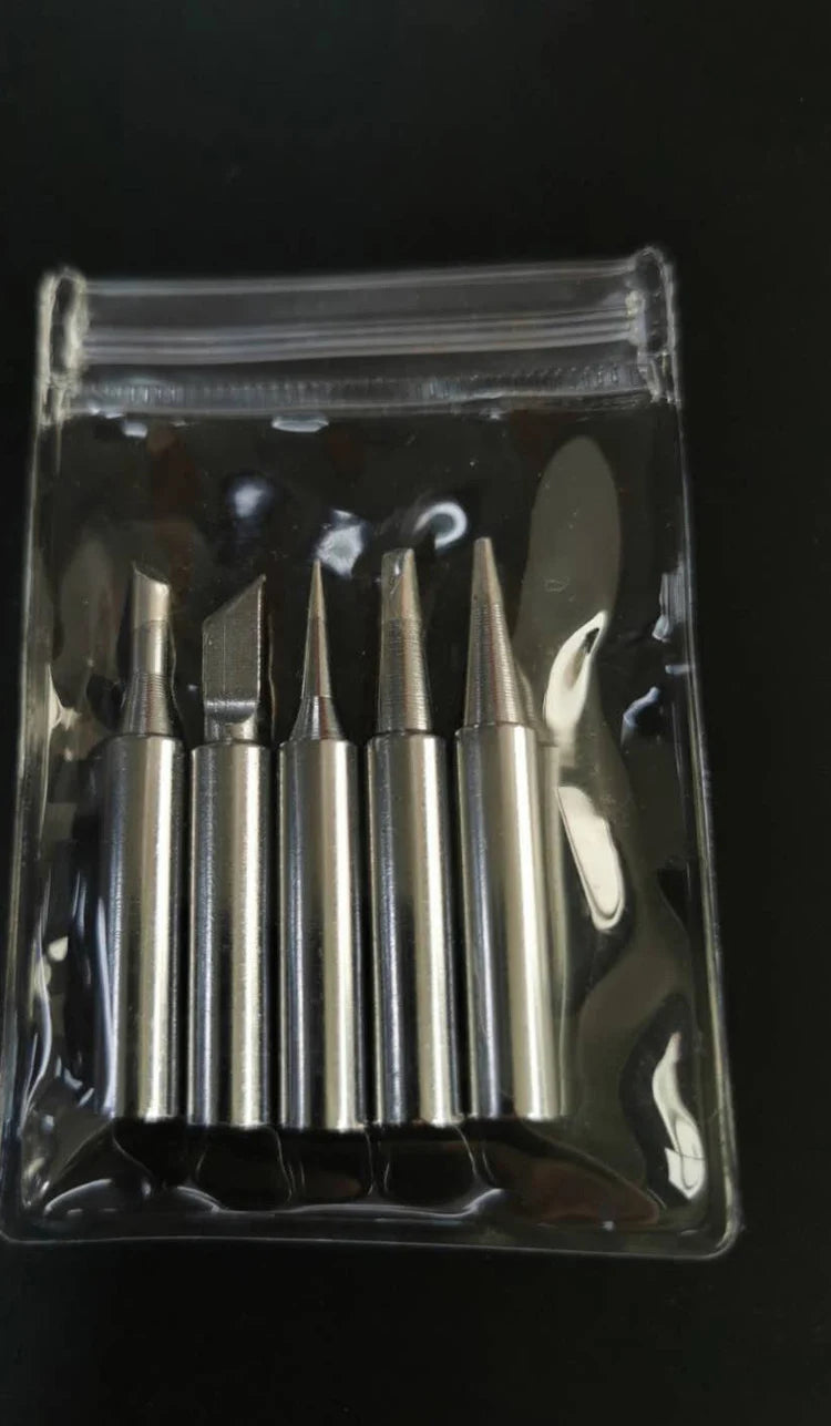 Puntas Soldador 900M-T para Estación Rework Hakko 933/376/907/913/951/898D/852D (Set 5 Unidades) (Nota: Verificación producto basado en handle)