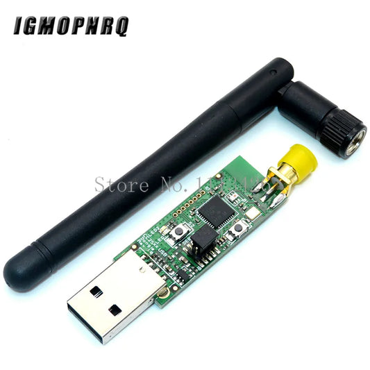 Módulo Sniffer Zigbee CC2531 / CC2540 (Placa Descubierta) Analizador Protocolo Paquetes con Dongle USB