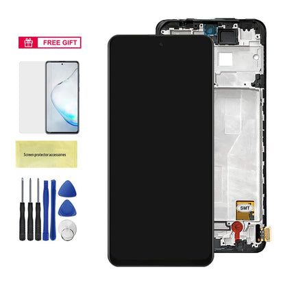 6.67" AMOLED for Xiaomi Redmi Note 10 Pro LCD Display Touch Screen For Redmi Note10Pro M2101K6G LCD Display Replace, with Frame
