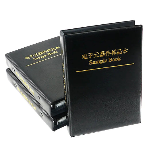 Libro Muestrario Capacitores SMD 0603 (0.5pF-2.2uF, 90 Valores x 50 Unidades) - Pack 4500 Piezas
