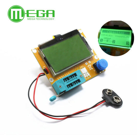 Tester Transistor LCR-T4 Mega328 - Medidor Diodo, Triodo, Capacitancia, ESR (MOS/PNP/NPN/L/C/R)