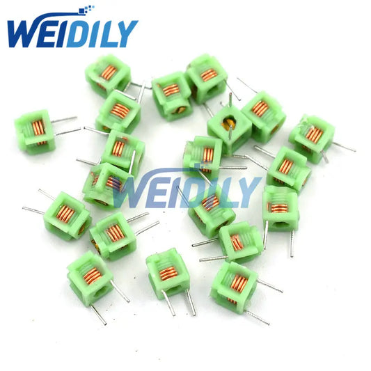Inductor Ajustable Moldeado MD0505 Bobina Hueca (2.5T / 3.5T) 5x5mm - Lote 20 Piezas