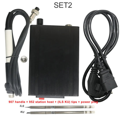 Quick Heating T12 soldering station electronic welding iron 2020 New version STC T12 OLED Digital Soldering Iron T12-952 QUICKO
