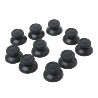 Capuchones Palanca Analógica (Thumbstick) Negros de Plástico para Control PlayStation 4 PS4 Pro (Set 10 Unidades)