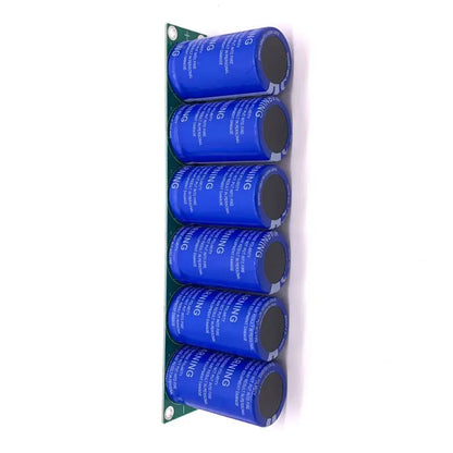 Módulo Supercapacitor Farad 16V 83F (6x 2.7V 500F) Fila Única con Placa Protección
