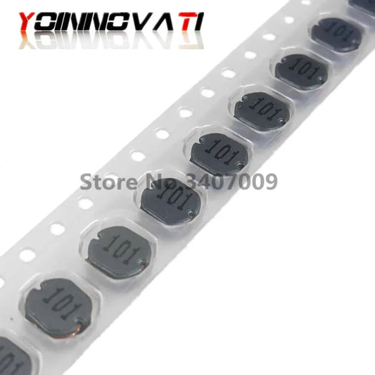 Inductor Potencia SMD CD53 100uH (5.8x5.2x3mm) - Lote 10 Piezas