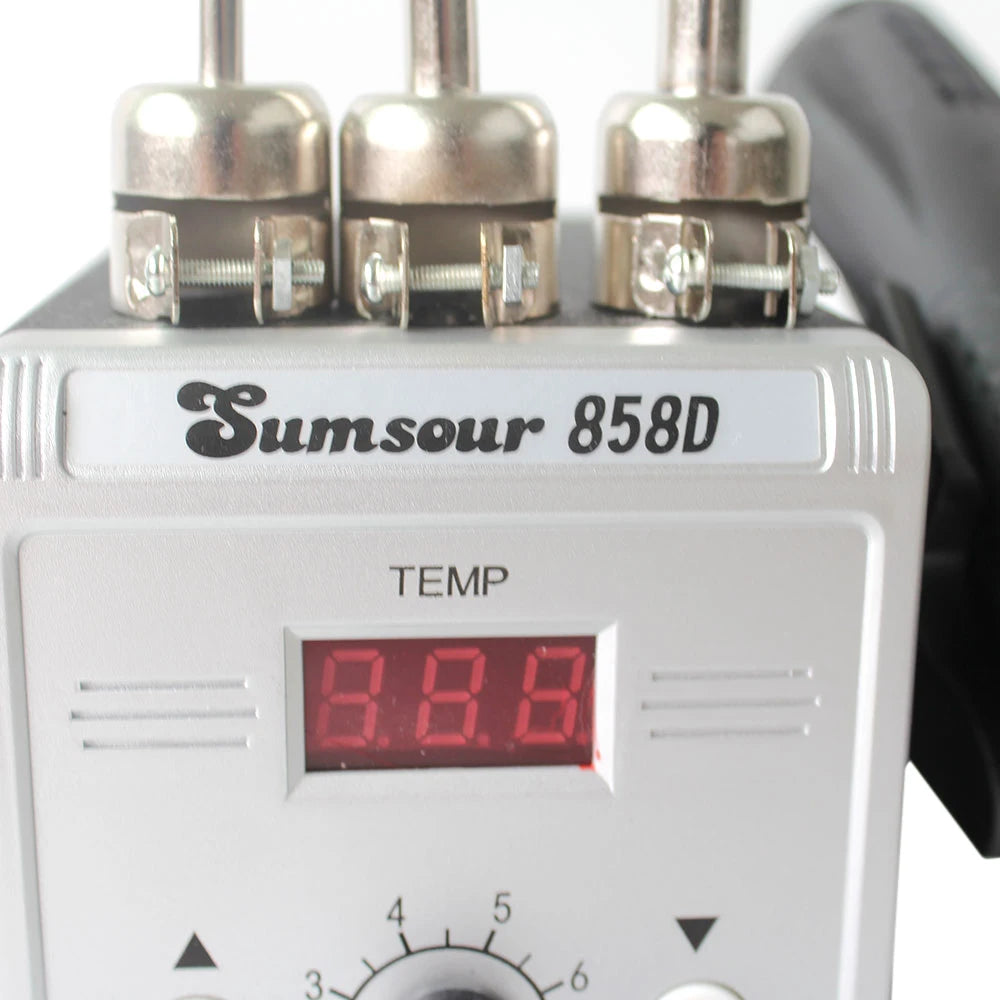 Hot Air Gun 858D 700W BGA Rework Solder Station 220V / 110V For SMD SMT Heat Soldering Station Welding Repair Tools