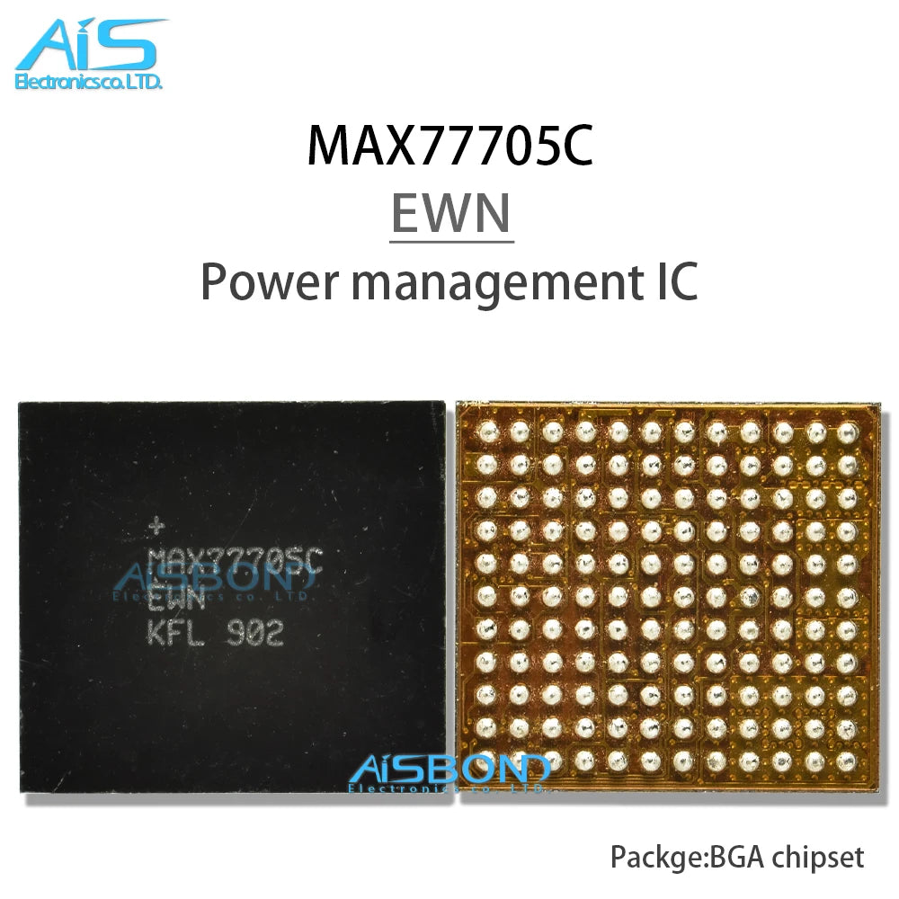 Circuito Integrado (IC) Gestión Energía MAX77705F / MAX77705C (EWN) para Samsung S9/S9+/S10/S10+ (G960F/G965F/G9700/G9750)