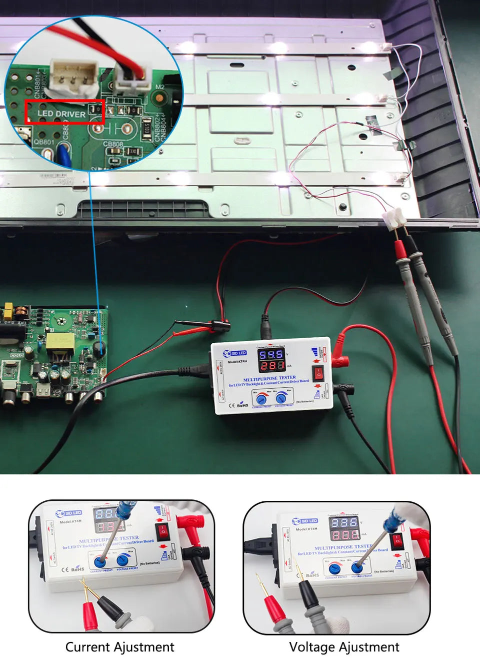 0-330V TV LED Backlight Tester Voltage Current Adjustable Smart-Fit Manual Constant Current Driver LED LCD TV Screen Lamp Bead