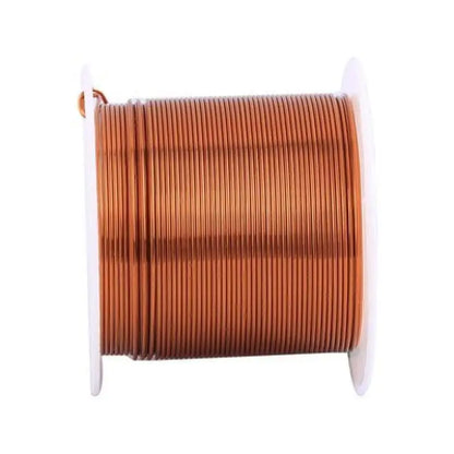 Alambre Cobre Esmaltado (0.06mm - 1.2mm) para Bobinado / Imán (1-3 Rollos)