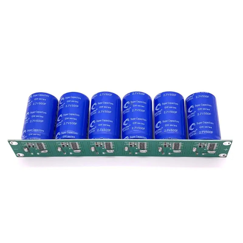Módulo Supercapacitor Farad 16V 83F (6x 2.7V 500F) Fila Única con Placa Protección