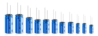 Supercapacitores Farad 2.7V - Varios Valores (1F a 400F) para Grabadora Vehicular - Lote 2 Piezas