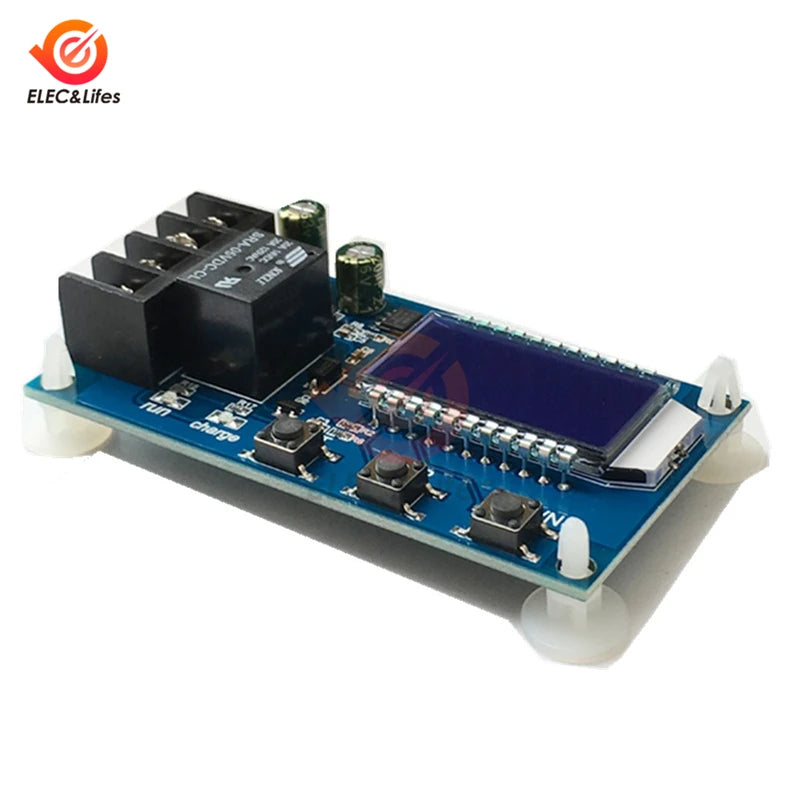 Módulo Control Cargador Batería Plomo-Ácido/Litio 20A/30A 6-60V Protección Sobrecarga Automático 12V/24V