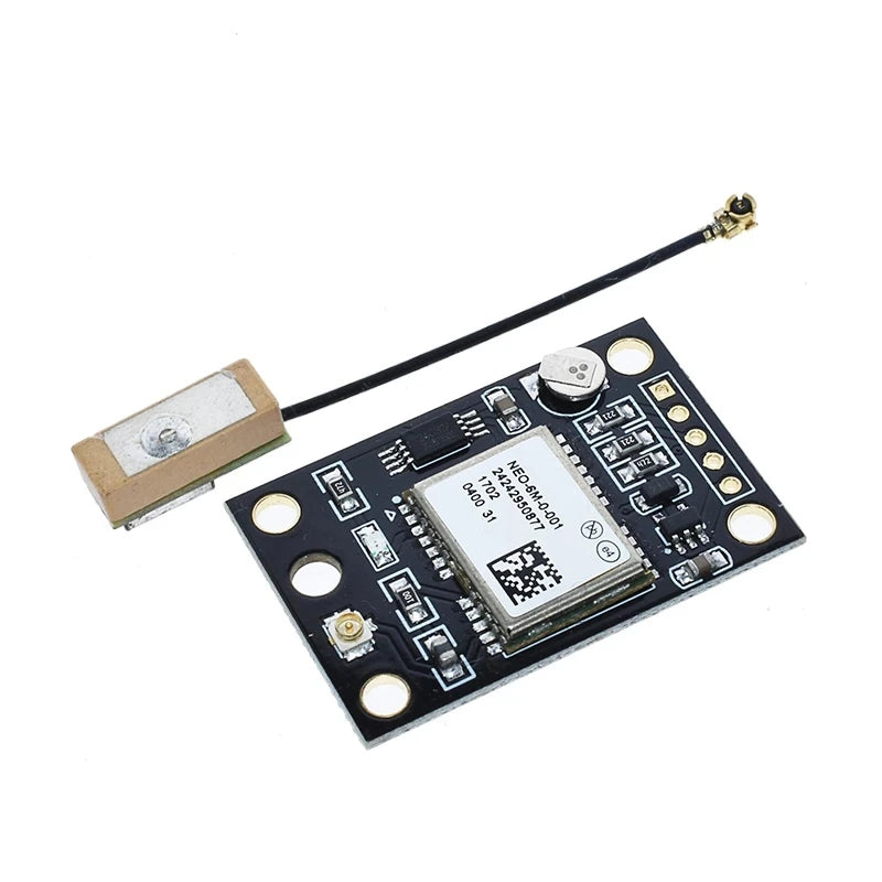 Módulo GPS GY-NEO6MV2 (NEO-6M) con EEPROM y Antena Grande para Control Vuelo MWC/APM2.5 Arduino