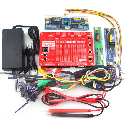 Tester Panel Universal (6ta Gen) T-80S para Pantallas LED/LCD (TV/Computadora/Laptop) - 80 Programas Integrados, Inversor