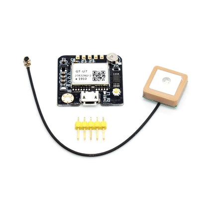 Módulo GPS GT-U7 para Navegación Satelital (Compatible NEO-6M) para Microcontrolador 51/STM32 Arduino