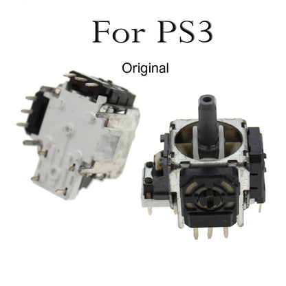 Palancas Joystick Analógico 3D (3 pines/4 pines) Repuesto para Control PS2/PS3/PS4/Xbox 360/Xbox One (2 Unidades)