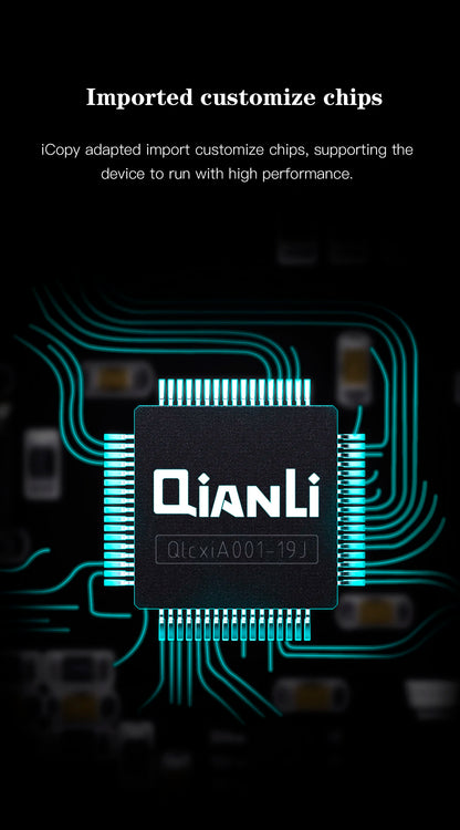 QianLi iCopy Plus 2 Generation Programmer with Battery Detection Connecting Board for LCD Vibrator Transfer EEPROM Programmer