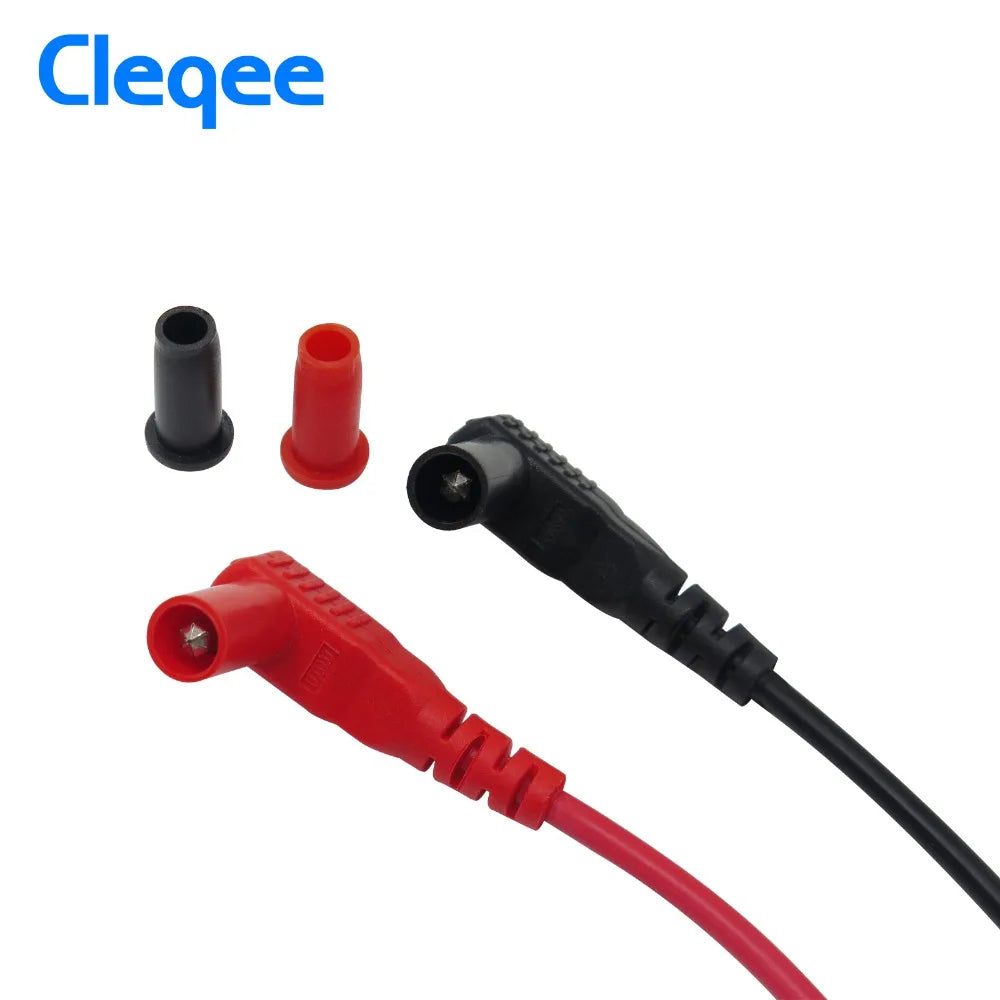 Pinzas Prueba SMD Cleqee P1510 para Componentes LCR Multímetro Tester Punta Sonda Cable