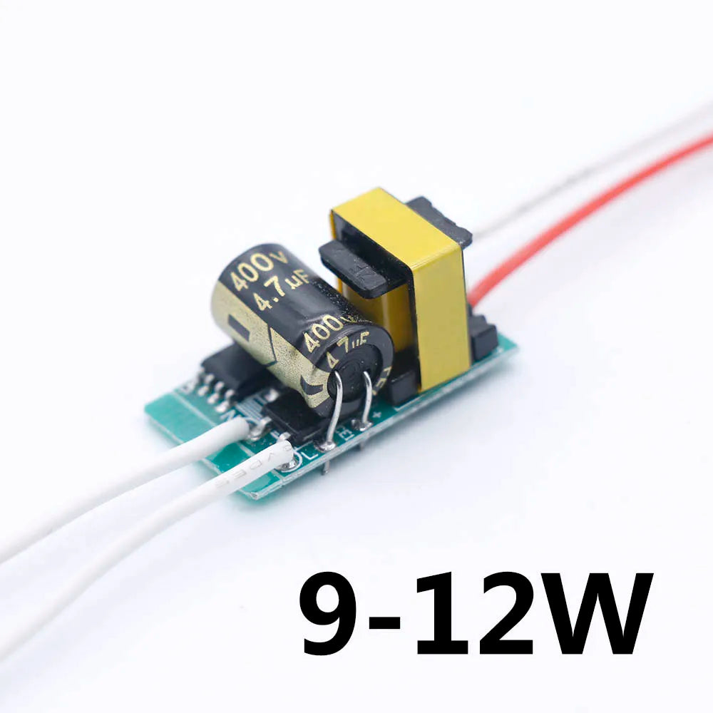 Driver LED No Aislado (3-40W) Fuente AC175-265V Transformador Iluminación SMD Bulbo