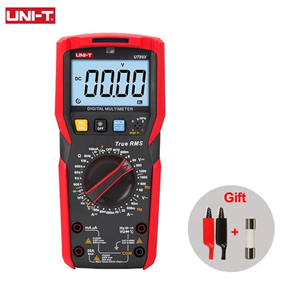 Multímetro Digital Profesional UNI-T UT89XD / UT89X True RMS - Tester Eléctrico NCV, Diodo, Temperatura, Triodo, Capacitancia