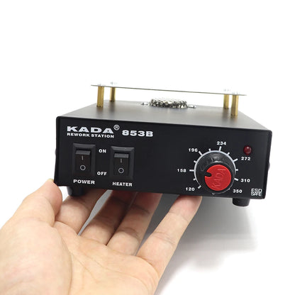 KADA 853B Heat Station 220V 540W Preheating Station for BGA PCB BGA Recycling Station Preheating/Hot Air Desoldering Station