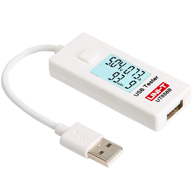 Tester USB UNI-T Serie UT658 (UT658B/UT658C/UT658LOAD/UT658DUAL)